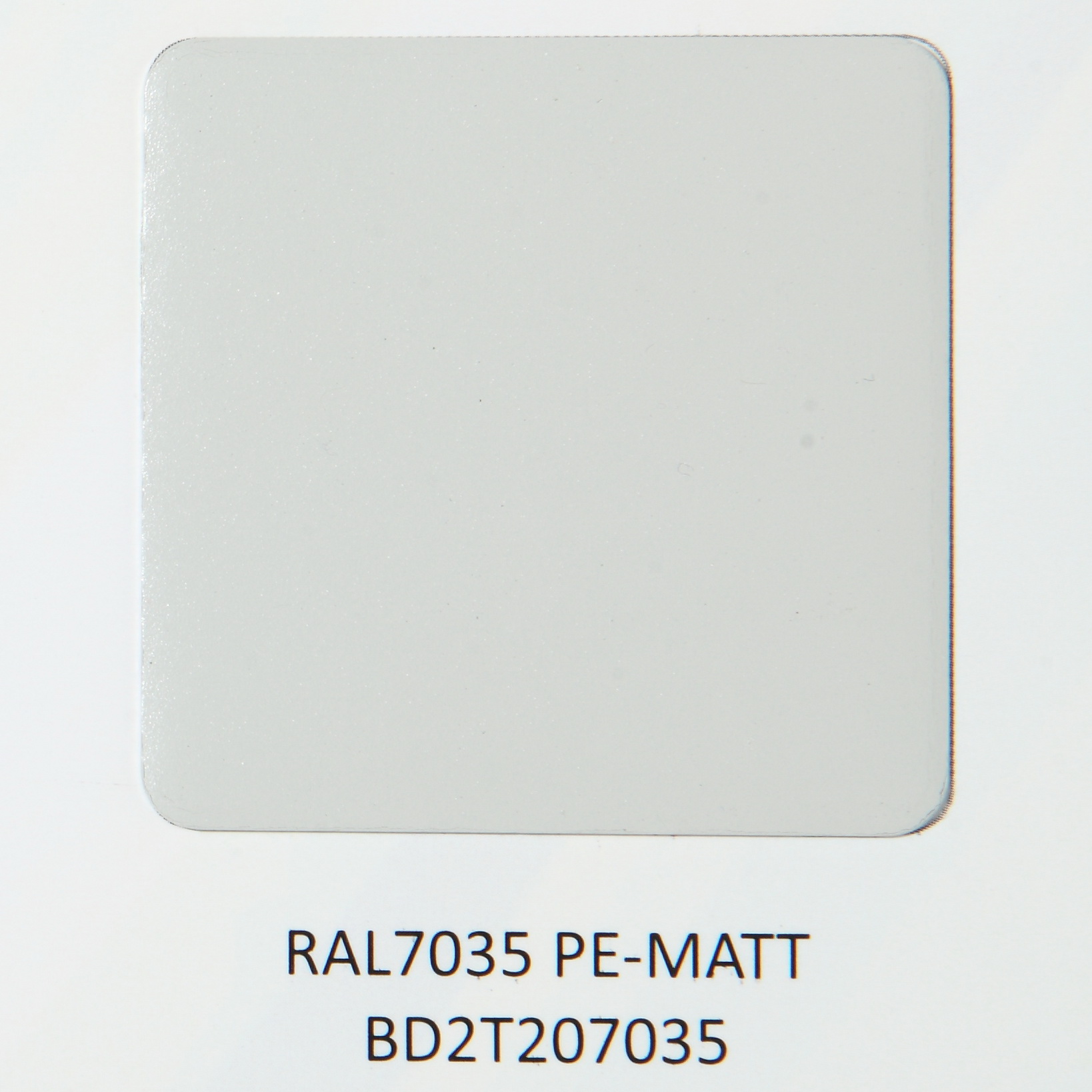 RAL7035 PE MATT BD2T207035