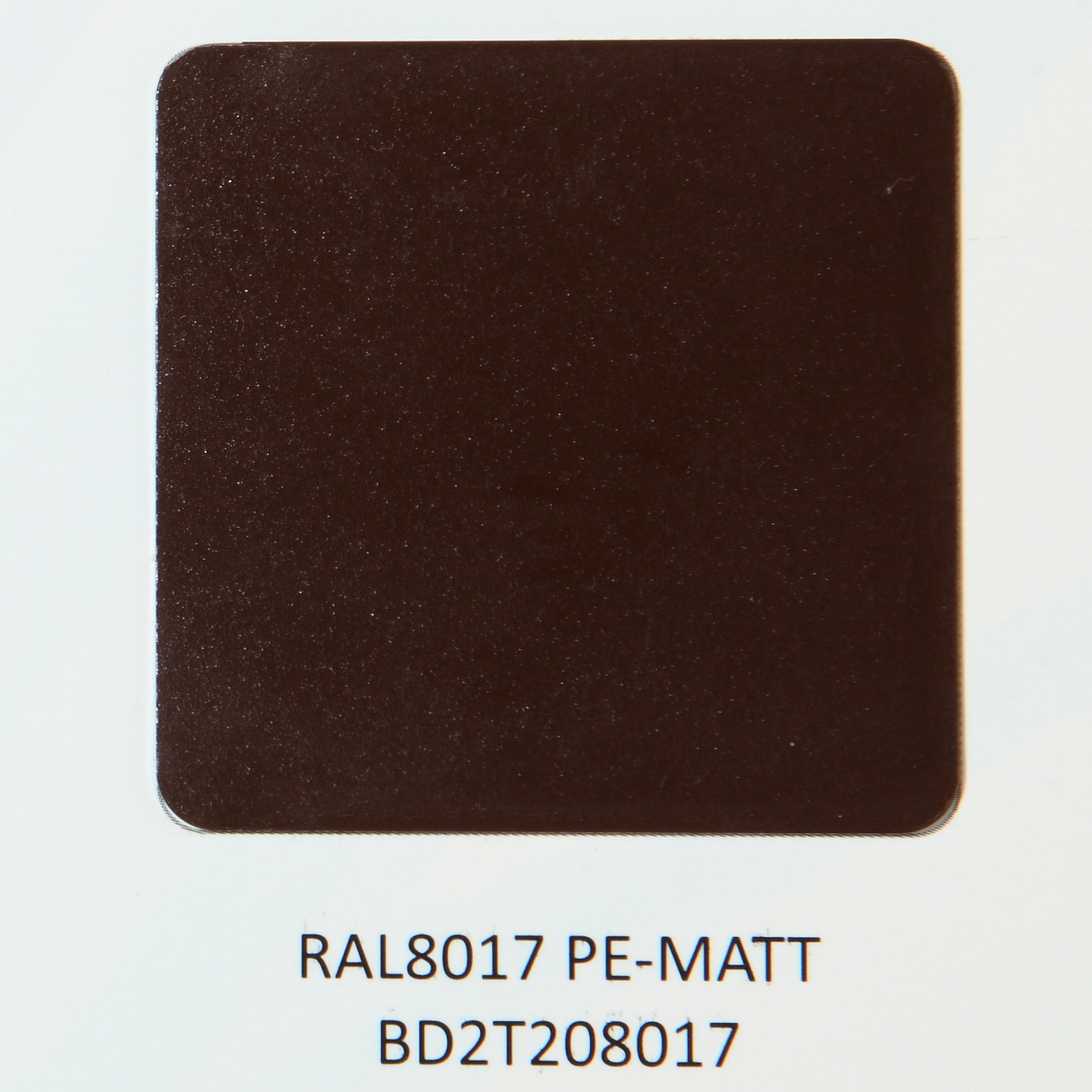 RAL8017 PE MATT BD2T208017